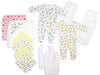 Newborn Baby Girls 12 Pc Baby Shower Gift Set Ls_0108 - Kidsplace.store