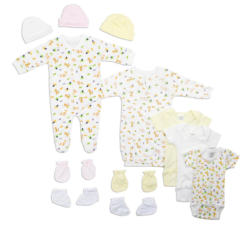Newborn Baby Girls 12 Pc Baby Shower Gift Set Ls_0120 - Kidsplace.store