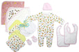 Newborn Baby Girls 14 Pc Baby Shower Gift Set Ls_0092 - Kidsplace.store