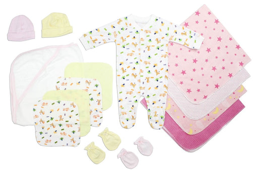 Newborn Baby Girls 14 Pc Baby Shower Gift Set Ls_0099 - Kidsplace.store