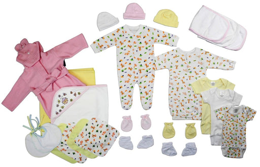 Newborn Baby Girls 25 Pc Baby Shower Gift Set Ls_0119 - Kidsplace.store