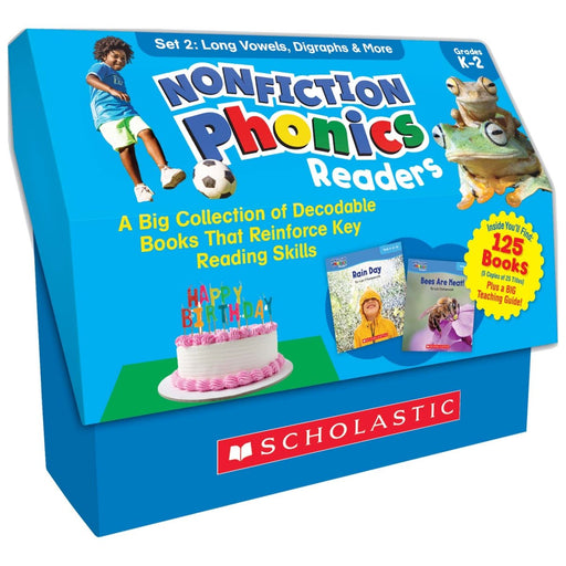 Nonfiction Phonics Readers: Long Vowels, Digraphs & More, Multiple - Copy Set, 125 Books - Kidsplace.store