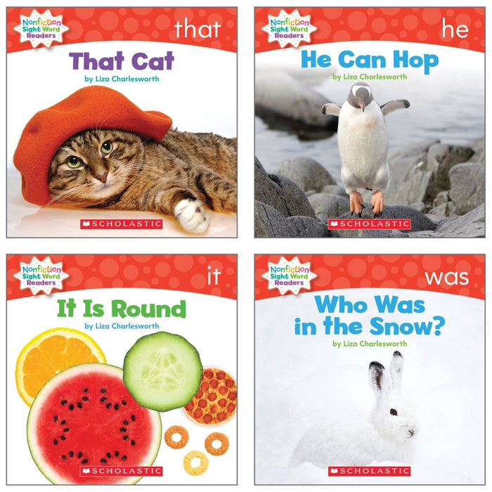 Nonfiction Sight Word Readers Set, Level A, Set of 25 Books - Kidsplace.store