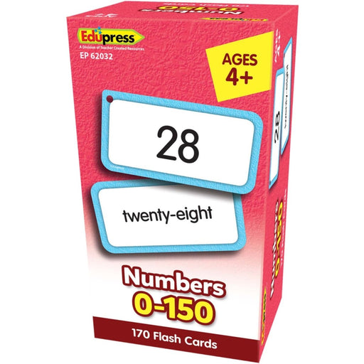 Numbers 0 - 150 Flash Cards - Kidsplace.store