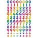 Numbers superShapes Stickers, 800 Per Pack, 6 Packs - Kidsplace.store