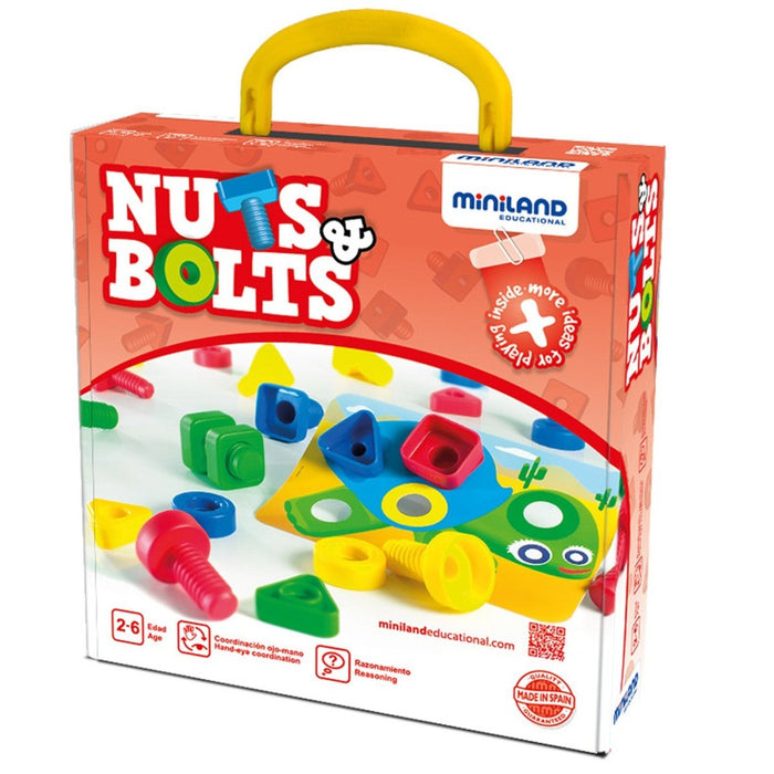 Nuts & Bolts School Activity Set, 24 - Piece Set - Kidsplace.store