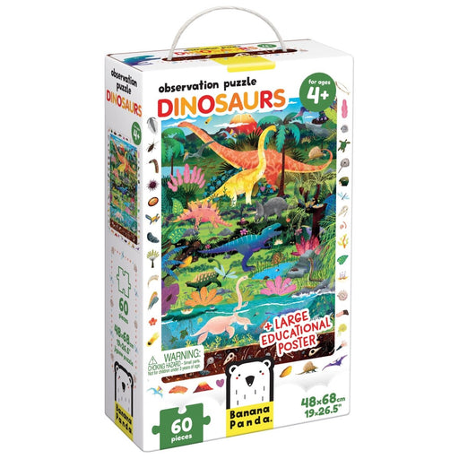 Observation Puzzle Dinosaurs, Age 4+ - Kidsplace.store