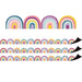 Oh Happy Day Rainbows Magnetic Border, 24 Feet Per Pack, 3 Packs - Kidsplace.store