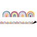 Oh Happy Day Rainbows Magnetic Border, 24 Feet Per Pack, 3 Packs - Kidsplace.store