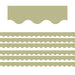 Olive Green Scalloped Border Trim, 35 Feet Per Pack, 6 Packs - Kidsplace.store