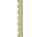 Olive Green Scalloped Border Trim, 35 Feet Per Pack, 6 Packs - Kidsplace.store