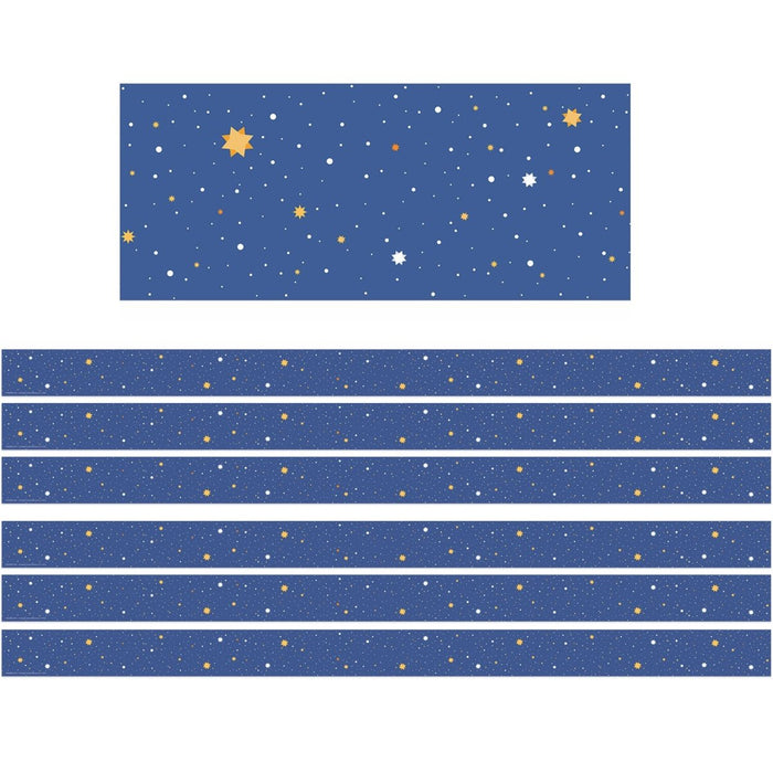 Once Upon A Dream Starry Night Deco Trim®, 37 Feet Per Pack, 6 Packs - Kidsplace.store