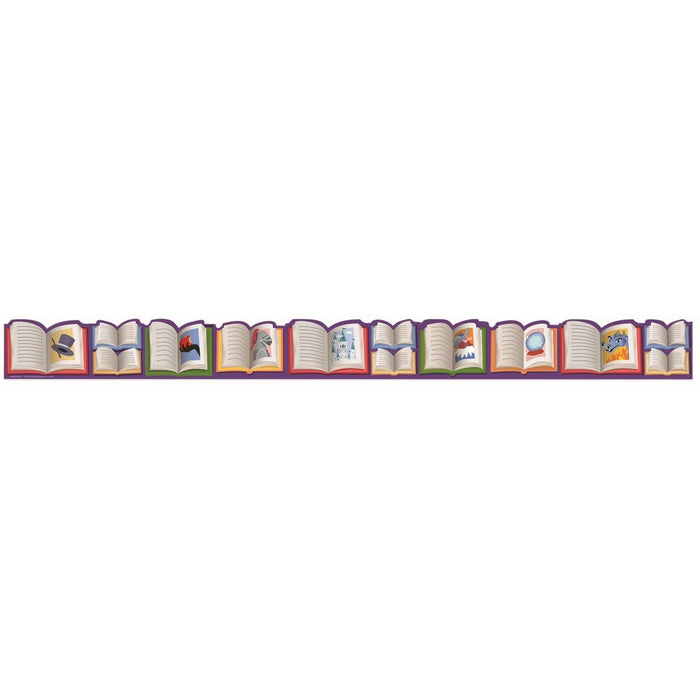 Once Upon A Dream Story Book Extra Wide Die - Cut Deco Trim®, 37 Feet Per Pack, 6 Packs - Kidsplace.store