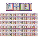 Once Upon A Dream Story Book Extra Wide Die - Cut Deco Trim®, 37 Feet Per Pack, 6 Packs - Kidsplace.store