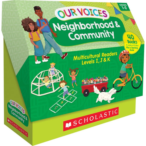 Our Voices: Neighborhood & Community Multicultural Readers, Single-Copy Set, 10 Books - Kidsplace.store