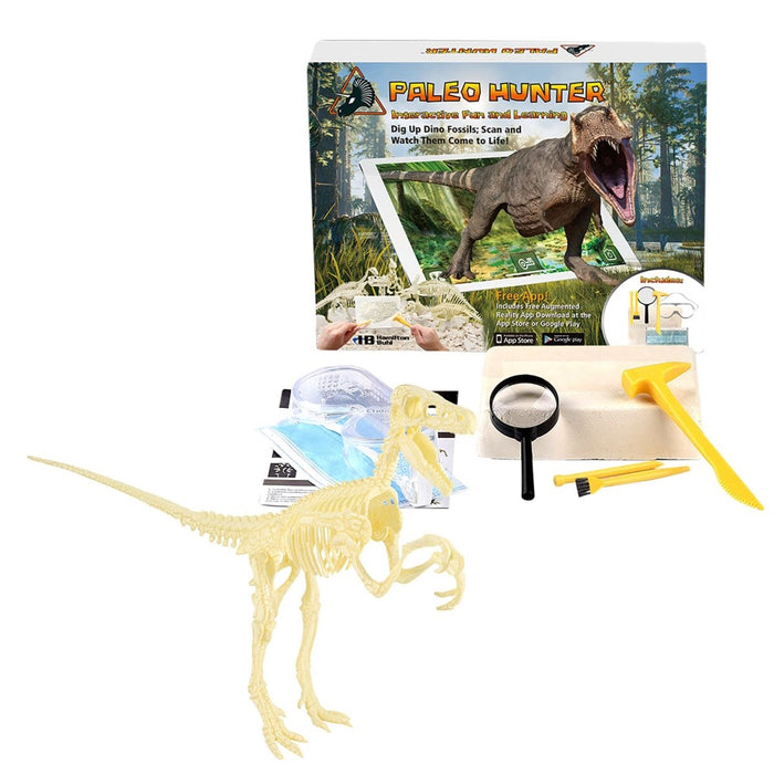 Paleo Hunter™ Dig Kit for STEAM Education - Velociraptor Rex - Kidsplace.store