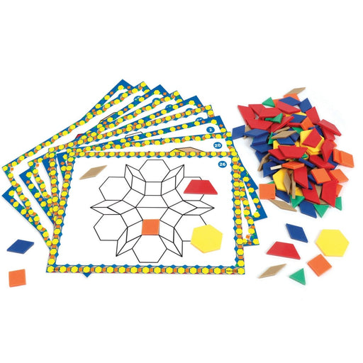 Pattern Block Design and Discover Set - Kidsplace.store