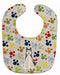 Pawprints Baby Bib - Kidsplace.store