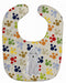 Pawprints Baby Bib - Kidsplace.store