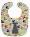 Pawprints Baby Bib - Kidsplace.store