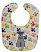 Pawprints Baby Bib - Kidsplace.store