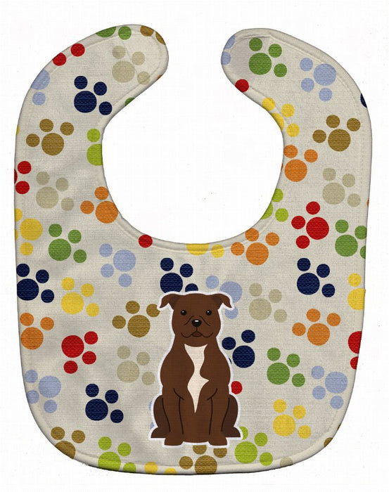 Pawprints Baby Bib - Kidsplace.store