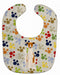 Pawprints Baby Bib - Kidsplace.store