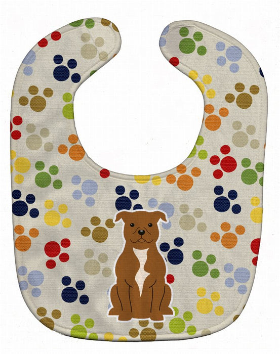 Pawprints Baby Bib - Kidsplace.store