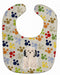 Pawprints Baby Bib - Kidsplace.store