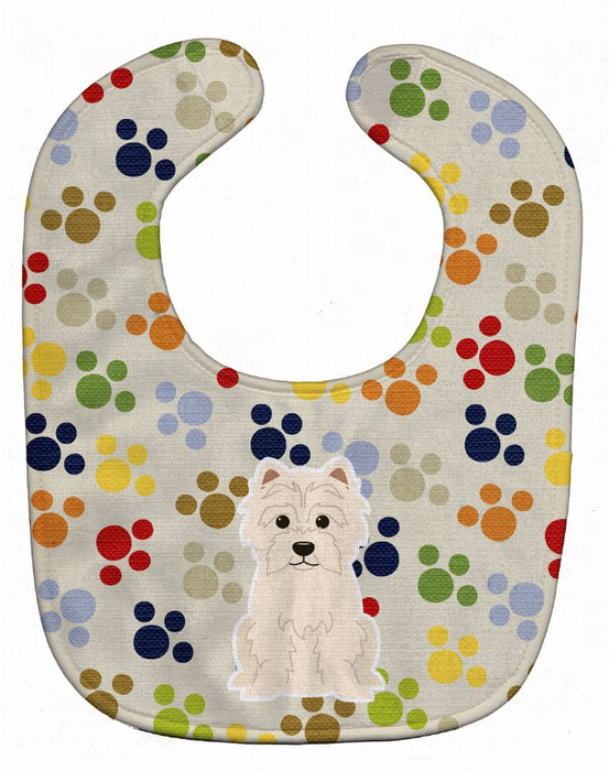 Pawprints Baby Bib - Kidsplace.store