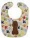 Pawprints Baby Bib - Kidsplace.store