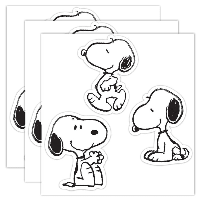 Peanuts® Snoopy Assorted Paper Cut - Outs, 36 Per Pack, 3 Packs - Kidsplace.store