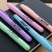 Pen Style Highlighter with Pocket Clip, Pastel, 5 Per Pack, 12 Packs - Kidsplace.store