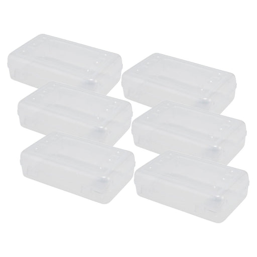 Pencil Box Clear, Pack of 6 - Kidsplace.store