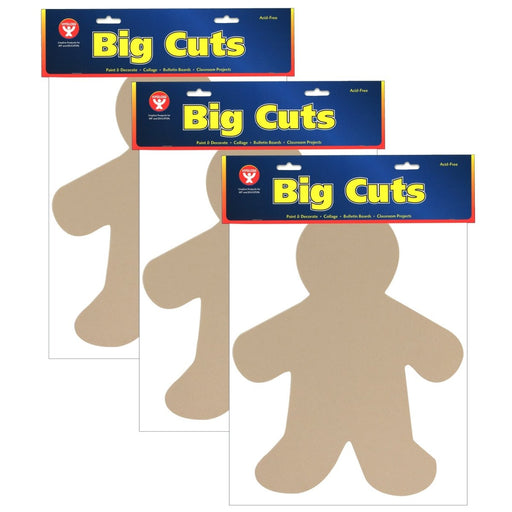 People Cut-Out, 16" Me Kid, 25 Per Pack, 3 Packs - Kidsplace.store