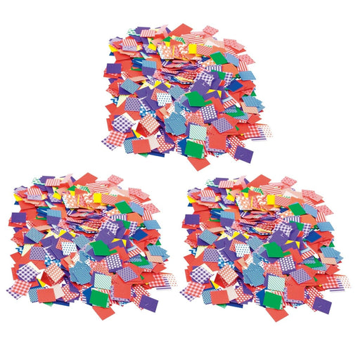 Petit Pattern Mosaics, 0.75", 2000 Per Pack, 3 Packs - Kidsplace.store