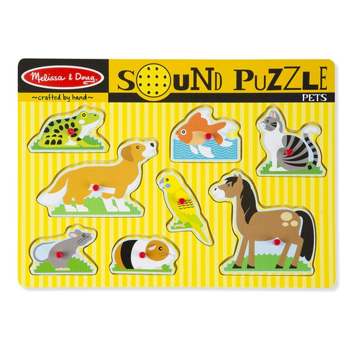 Pets Sound Puzzle, 8 Pieces - Kidsplace.store