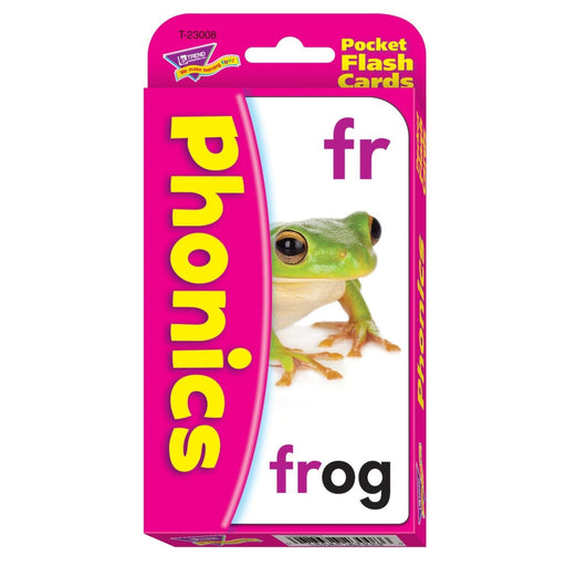 Phonics Pocket Flash Cards, 6 Packs - Kidsplace.store