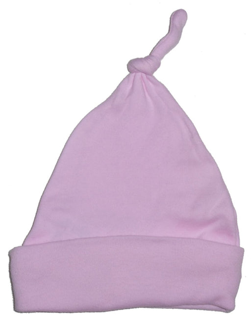 Pink Knotted Baby Cap 1100pink - Kidsplace.store