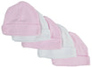 Pink & White Baby Caps (pack Of 5) 031-pink-3-w-2 - Kidsplace.store