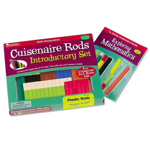 Plastic Cuisenaire® Rods Introductory Set, Non - Connecting - Kidsplace.store