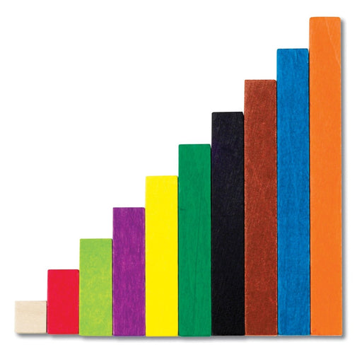 Plastic Cuisenaire® Rods Introductory Set, Non - Connecting - Kidsplace.store