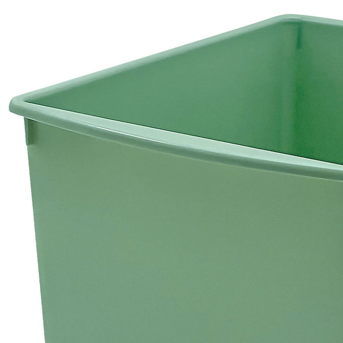 Plastic Multi - Purpose Bin, Eucalyptus Green, Pack of 3 - Kidsplace.store