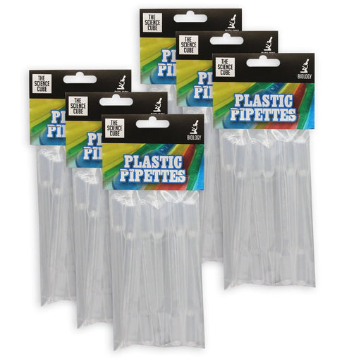 Plastic Pipettes, 12 Per Pack, 6 Packs - Kidsplace.store