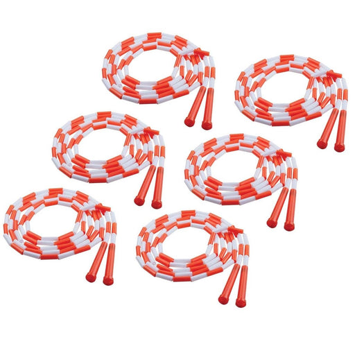 Plastic Segmented Jump Rope 10', Pack of 6 - Kidsplace.store