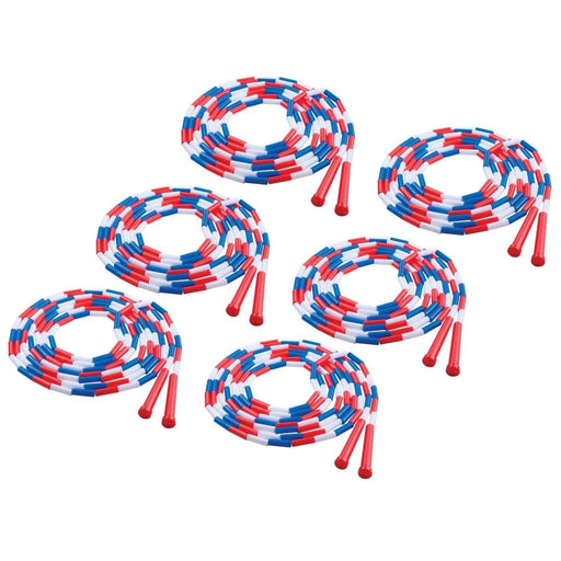 Plastic Segmented Jump Rope 16', Pack of 6 - Kidsplace.store