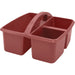 Plastic Storage Caddy, Deep Rose, Pack of 6 - Kidsplace.store