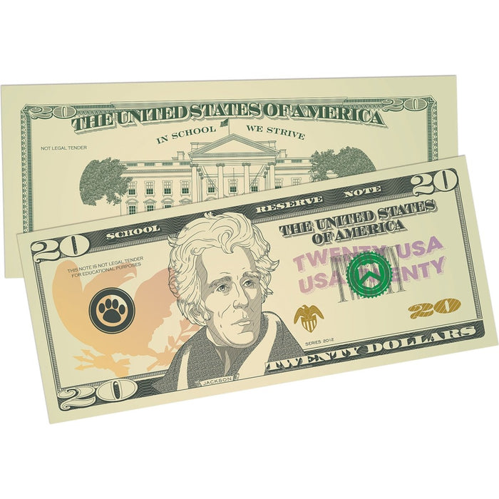 Play Money: Assorted Bills, 110 Per Pack, 6 Packs - Kidsplace.store