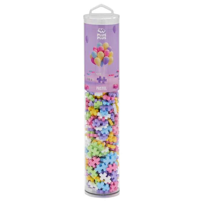 Plus - Plus® 240 - Piece Tube, Pastel - Kidsplace.store