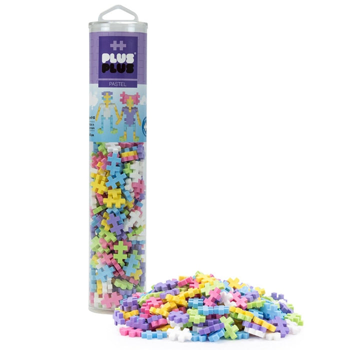 Plus - Plus® 240 - Piece Tube, Pastel - Kidsplace.store